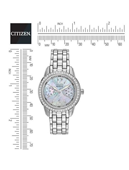Citizen Women's Eco-Drive Watch with Swarovski Crystal Accents, FD1030-56Y