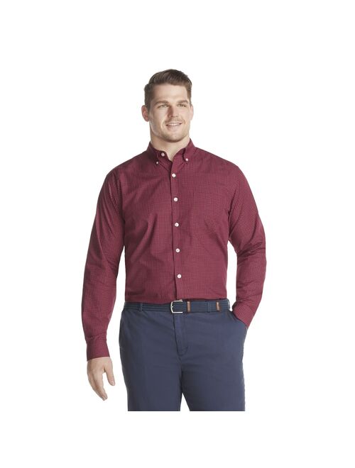 Big & Tall Van Heusen Classic-Fit Wrinkle-Free Button-Down Shirt