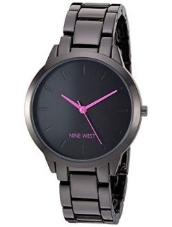 Women's Gunmetal Bracelet Watch