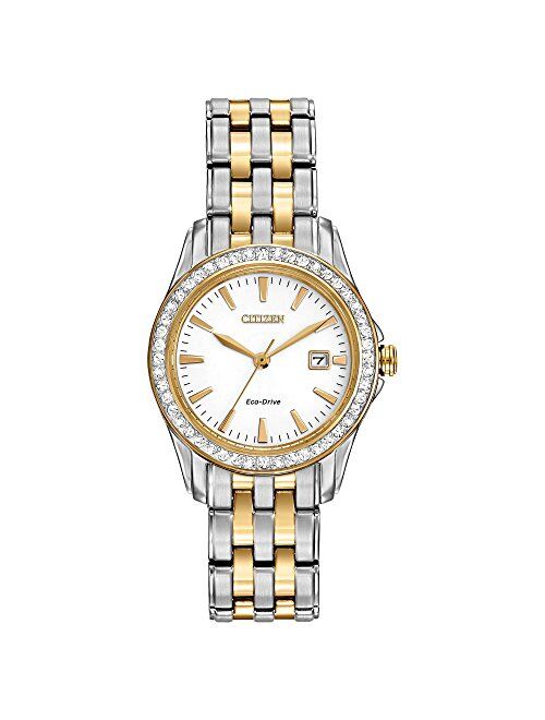 Citizen Women's Eco-Drive Silhouette Crystal watch with Date, EW1908-59A