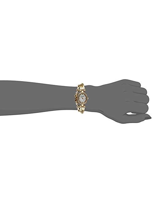Armitron Women's Swarovski Crystal Accented Bangle Watch and Bracelet Set, 75/5381