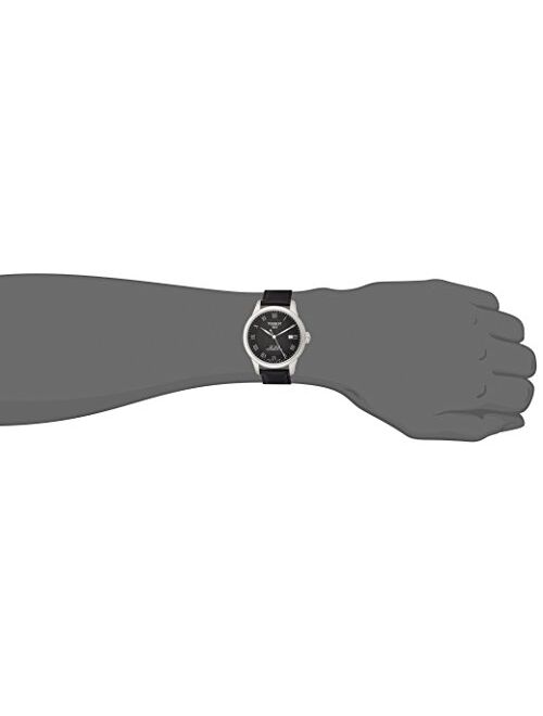 Tissot Men's Le Locle Stainless Steel Dress Watch Black T0064071605300