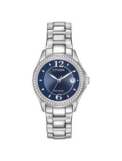 Watches Women's FE1140-86L Eco-Drive Silhouette Crystal