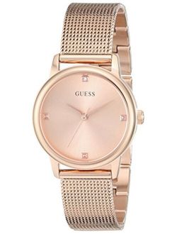 28MM Diamond Dial Mesh Bracelet Watch
