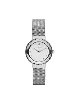 Women's Leonora Steel-Mesh Quartz Watch