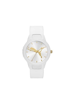 Reset V2 Three-Hand Date Silicone Watch With Leaping Cat Logo