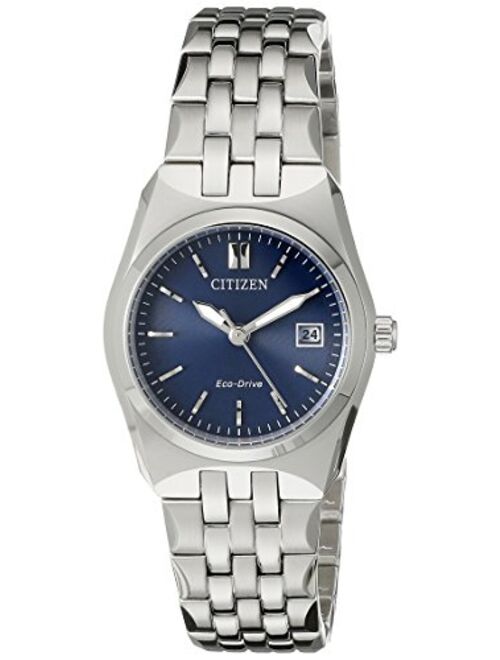 Citizen Women's Eco-Drive Stainless Steel Watch with Date, EW2290-54L