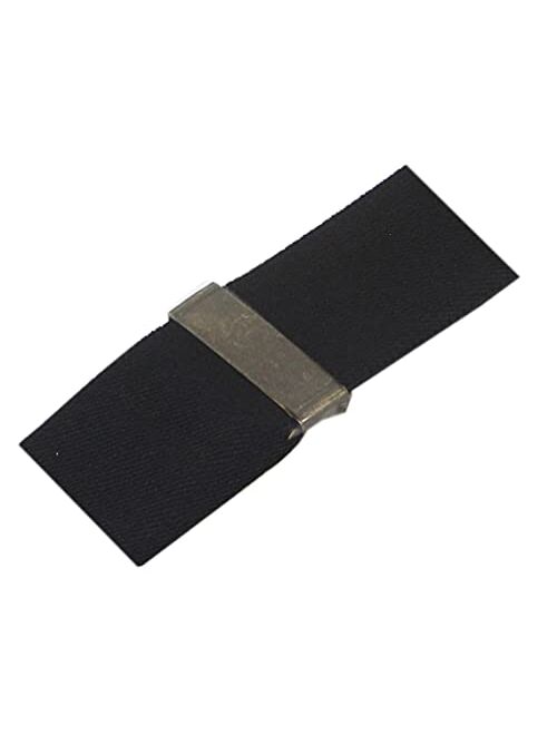 Doloise Men’s Heavy Duty Belt Loops X Back 1.4 Inch Suspenders with 4 Snap Hooks