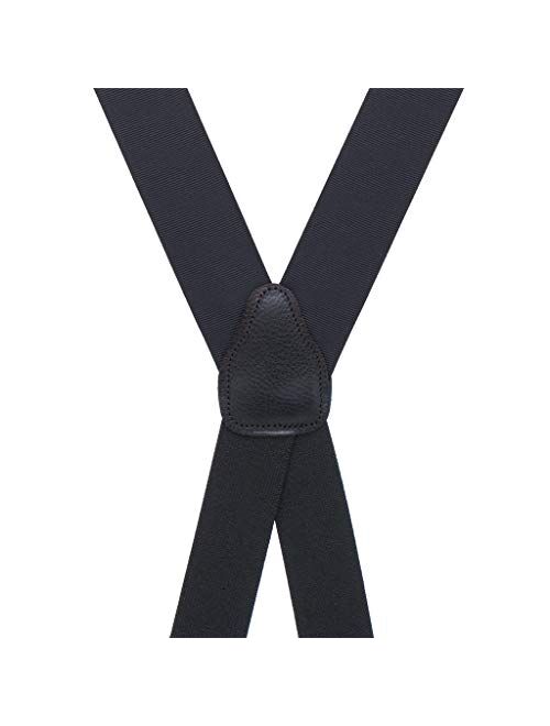 SuspenderStore Men's Grosgrain Classic Colors Button Suspenders (2 Sizes, Array of Beautiful Colors)