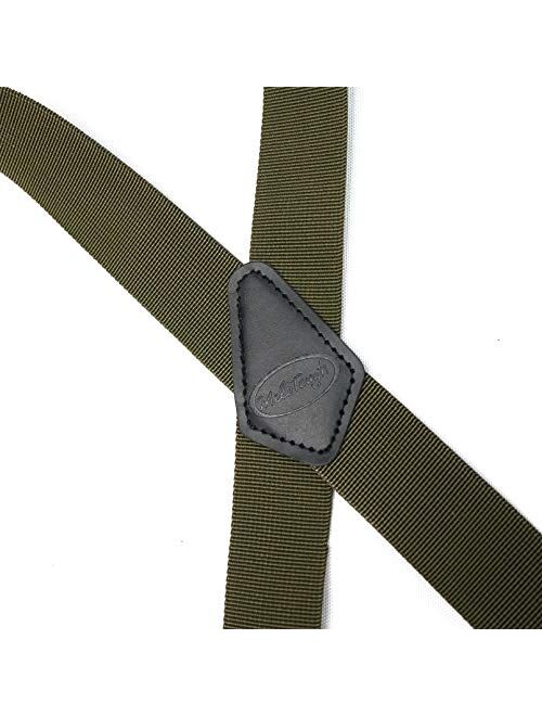 MeloTough Tactical heavy duty suspenders ,Police Suspenders for Duty Belt Suspenders with Padded Adjustable tool belt Suspenders Camo Green …