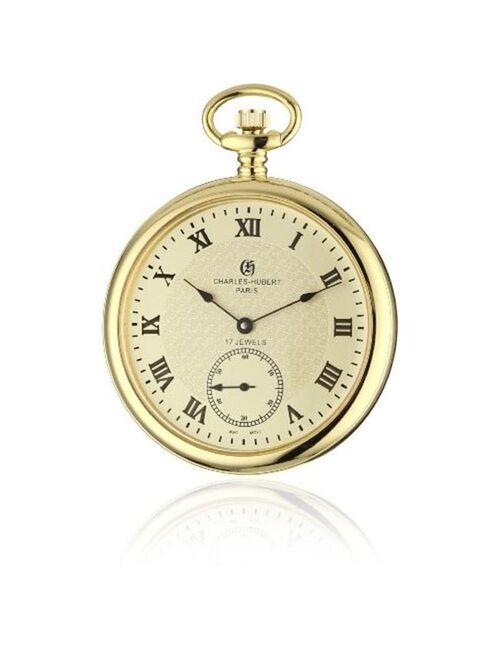 Charles-Hubert Paris Men's 3912-G Classic Collection Pocket Watch