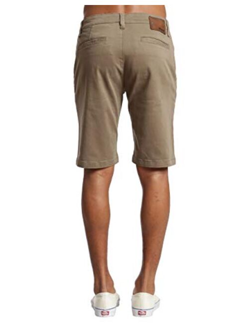 Mavi Men's Mike Mid-Rise Twill Shorts