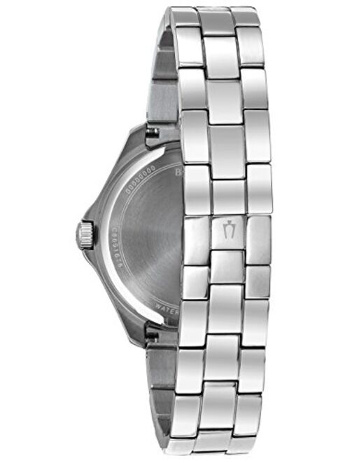 Bulova Women's 96L236 Analog Display Quartz Silver Watch