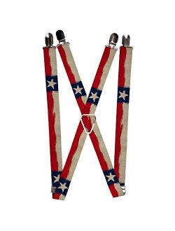 Buckle-Down Men's Suspender-Texas, Multicolor, One Size