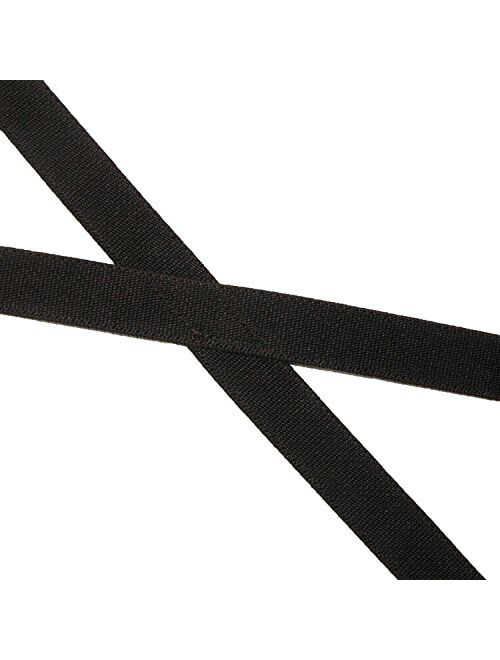 CTM Elastic .75 Inch Wide Undergarment Clip-End Suspenders