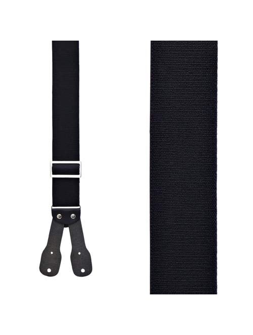SuspenderStore Men's Logger Suspenders - BUTTON (4 sizes, 5 colors)