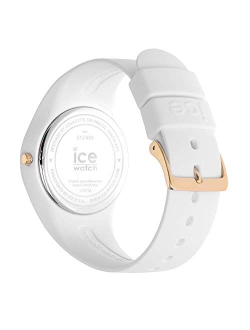 Ice-Watch - ICE lo White Gold - Women's Wristwatch with Silicon Strap - 013432 (Medium)