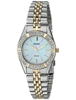 Women's SUP094 Solar-Power Two-Tone Bracelet Watch