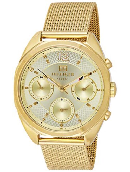 Tommy Hilfiger Women's 1781488 Analog Gold-Tone Watch