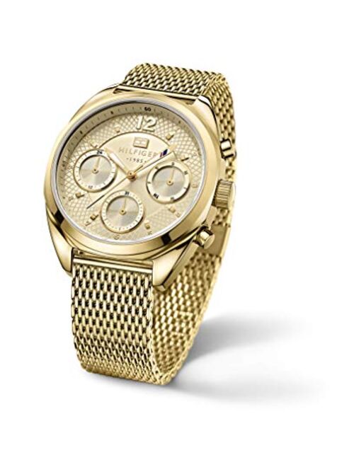 Tommy Hilfiger Women's 1781488 Analog Gold-Tone Watch
