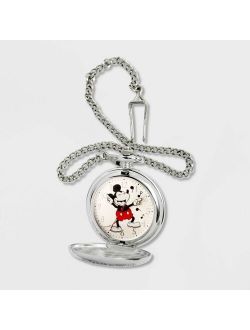 Mickey Mouse Pocket Watch - Silver