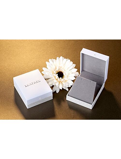 Leafael "Superstar Zodiac Constellation Pendant Necklace Made with Premium Crystal Horoscope Jewelry, Gold or Rose Gold Plated, 18"+ 2"