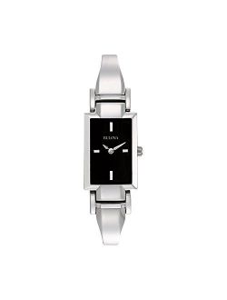Women's 96L138 Stainless Steel Bangle Watch