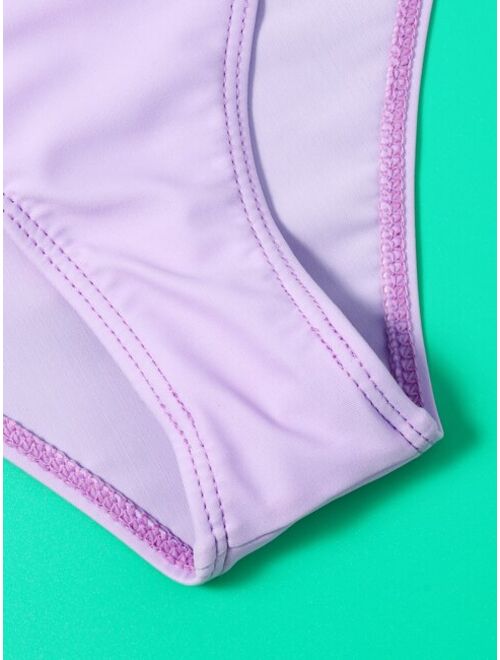 Shein 3pack Girls Tie Dye Bikini Swimsuit