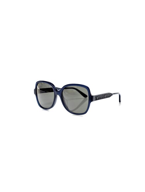 Bottega Veneta BV0015SA 004  Blue Blue Somke Sunglasses