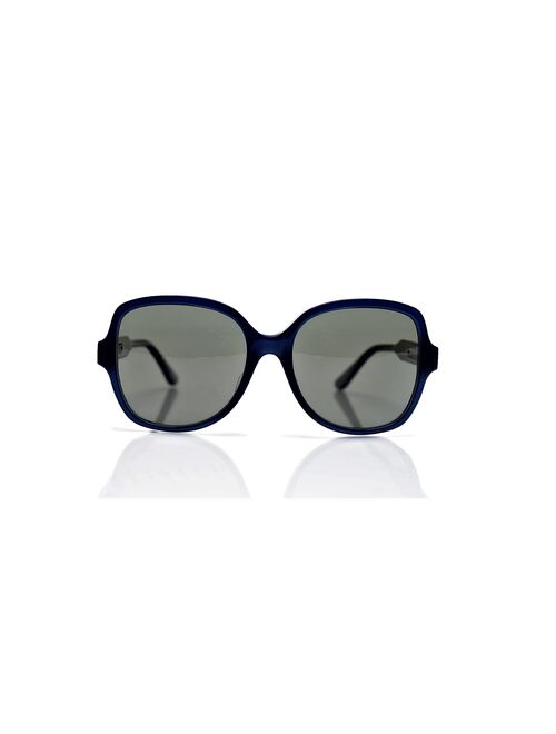 Bottega Veneta BV0015SA 004  Blue Blue Somke Sunglasses