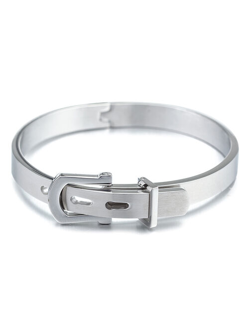 Titanium Buckle Cuff Bracelet