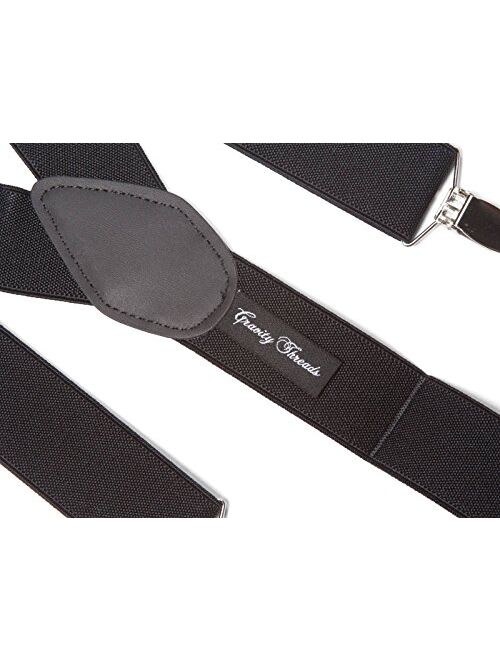 Gravity Threads Classic 1.3 Inch Wide Clip Suspenders