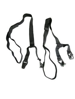 Holdup Suspender Company USA made Stirrup foot loop Style Holdup Shirt Stay Downs with Patented Gripper Clasps