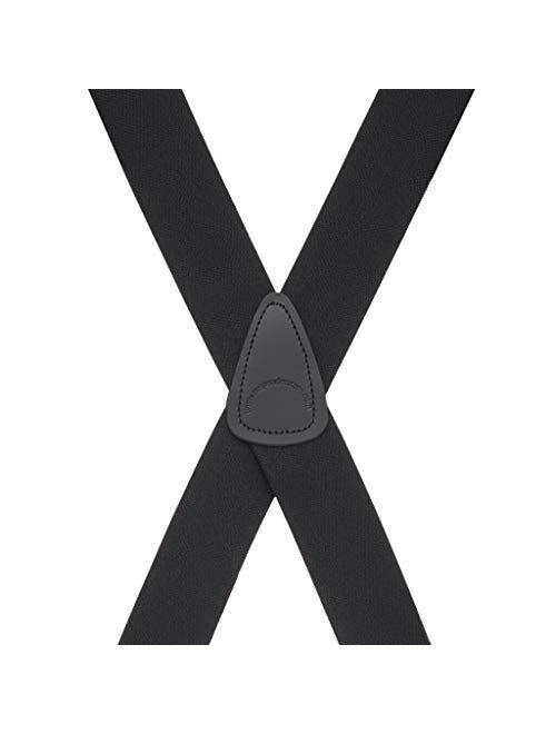SuspenderStore Men's Side Clip Suspenders, 1.5-Inch Wide - Construction Clip