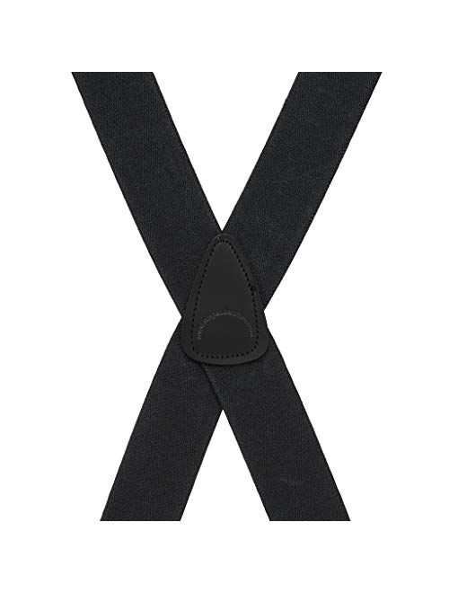 SuspenderStore Men's 1.5-Inch Wide Construction Clip Suspenders (4 sizes, 12 colors)