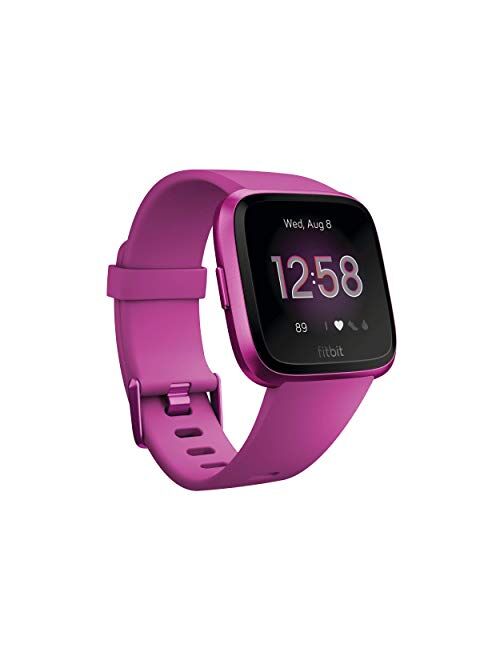 Fitbit Versa Lite Edition Smart Watch, One Size (S and L Bands Included), 1 Count