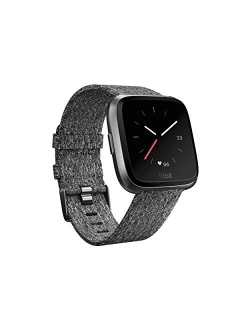 Versa Smart Watch, Black/Black Aluminium, One Size (S & L Bands Included)