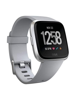 Versa Smart Watch, Black/Black Aluminium, One Size (S & L Bands Included)
