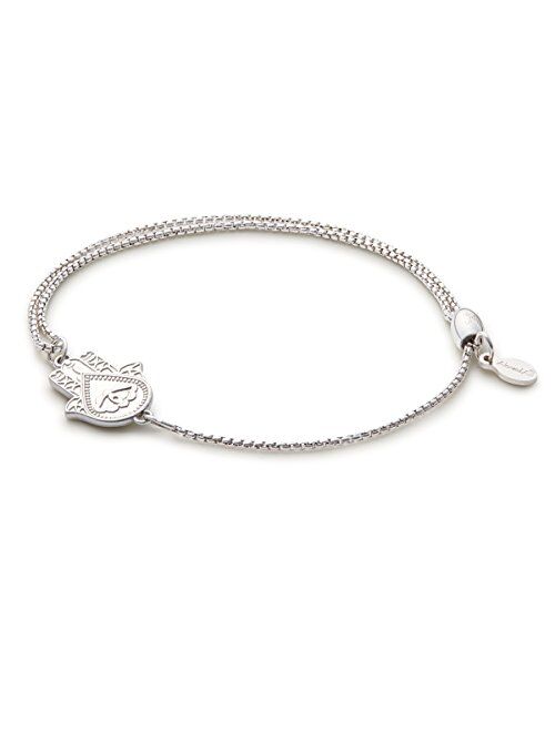 Alex and Ani Women's Pull Chain Bracelet Hand of Fatima, Sterling Silver