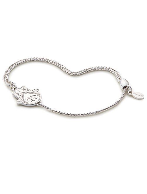 Alex and Ani Women's Pull Chain Bracelet Hand of Fatima, Sterling Silver