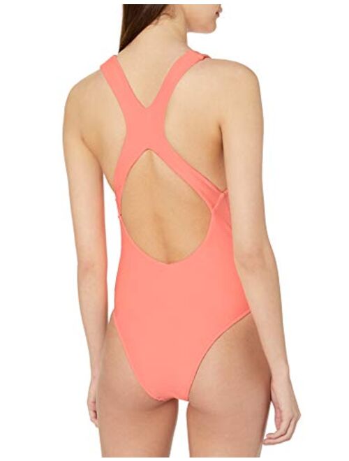 Seafolly Women's High Neck One Piece Swimsuit with Low Open Back
