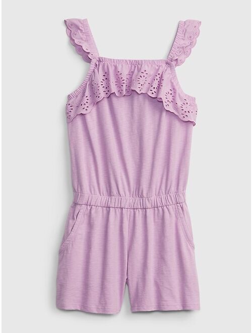 GAP Kids Eyelet Romper