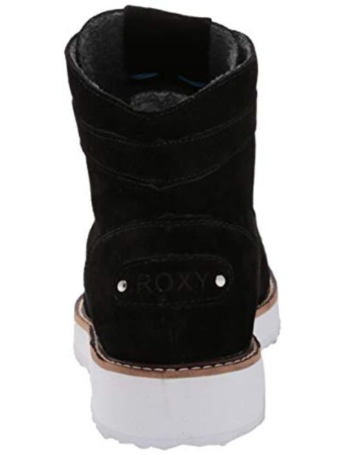 Roxy Women's Spencir Waterproof Suede Boot Fashion