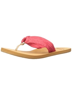 Women's Paia Knotted Sandal Flip-Flop red 10 M US