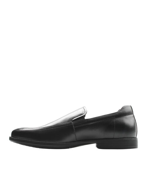 Geox Calgary Slip-On Black Letaher Men's Dress Shoes U926SD-00043-C9999