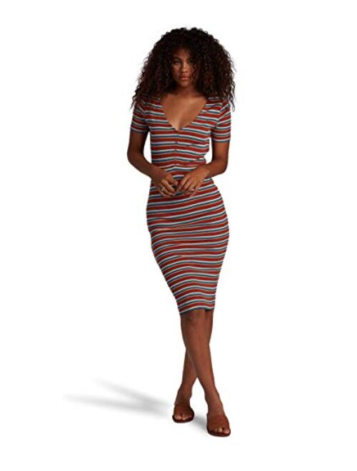 Roxy Women's Bring It on Buttoned Dress