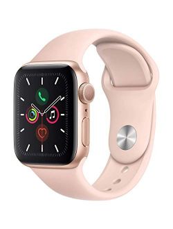 Watch Series 4 (GPS, 40MM) - Gold Aluminum Case with Pink Sand Sport Band (Refurbished)