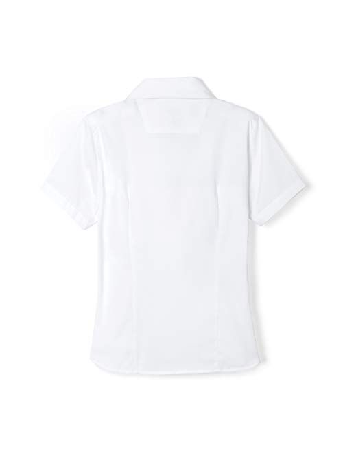French Toast Girls' Short Sleeve Pocket Shirt