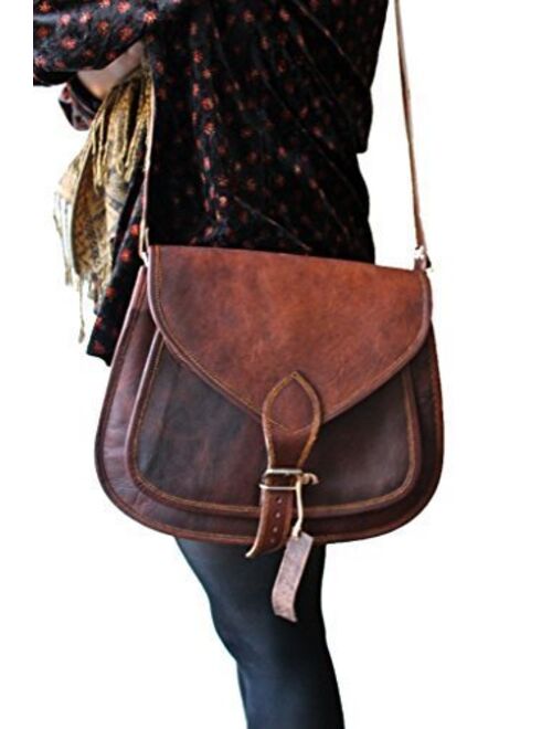 Hippe Style Leather Purse Designer Crossbody Shoulder Bag Travel Satchel Women Handbag Ipad Bag