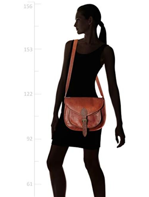 10" Women's Leather Purse Satchel Handbag Tote Bag